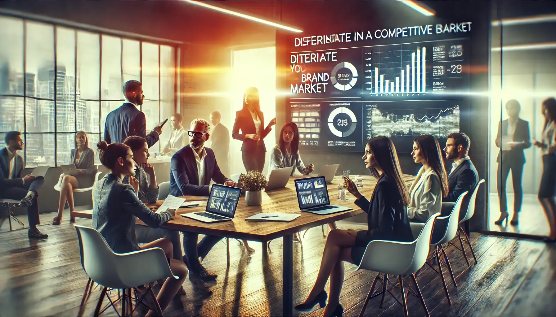 Estrategias clave para diferenciar tu marca en un mercado competitivo
